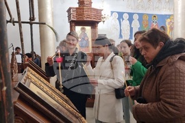 Сливен - храм „Св. Петка“ - Великден