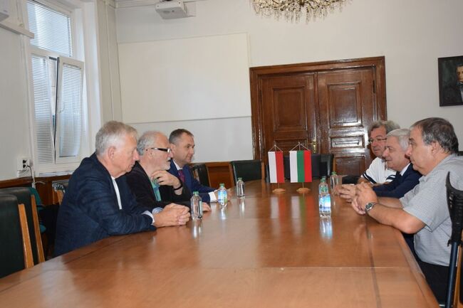 Представители на полски университети бяха на посещение в Русенския университет