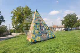 Старо Железаре  - фестивал на уличното изкуство  - пирамида