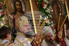 Софийски митрополитски катедрален храм "Св. Вмчца Неделя" - празнично богослужение - Второ Възкресение Христово