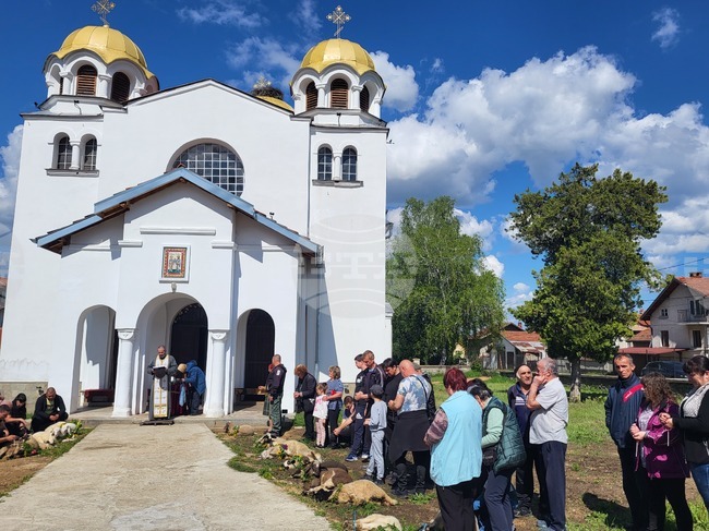 Село Доспей - агнета - освещаване