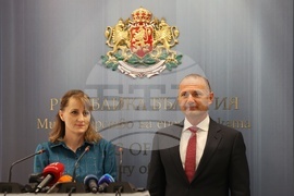 Росен Христов - Росица Карамфилова - пресконференция