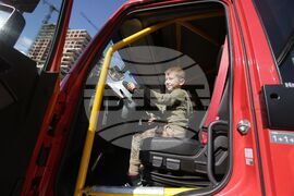 Софийска пожарна служба - демонстрация