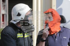 Софийска пожарна служба - демонстрация