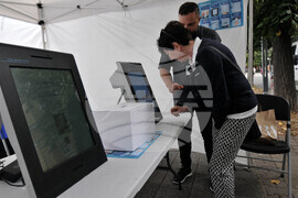 Бургас - РИК - демонстративна кампания