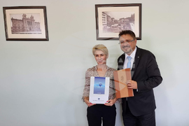 Габрово - подписване на договор за нов пресклуб на БТА