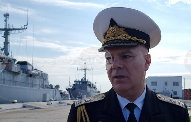 Rear Admiral Kiril Mihailov: Bulgarian Navy Needs More Ships