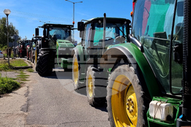 Русе - зърнопроизводители - протест