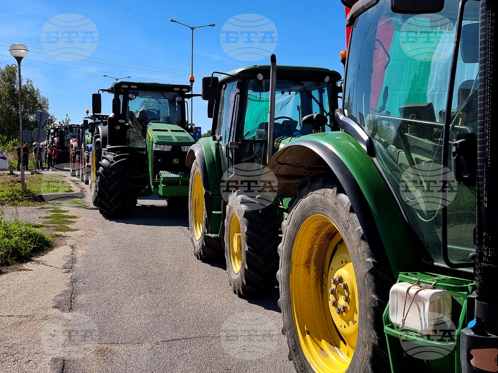 Русе - зърнопроизводители - протест