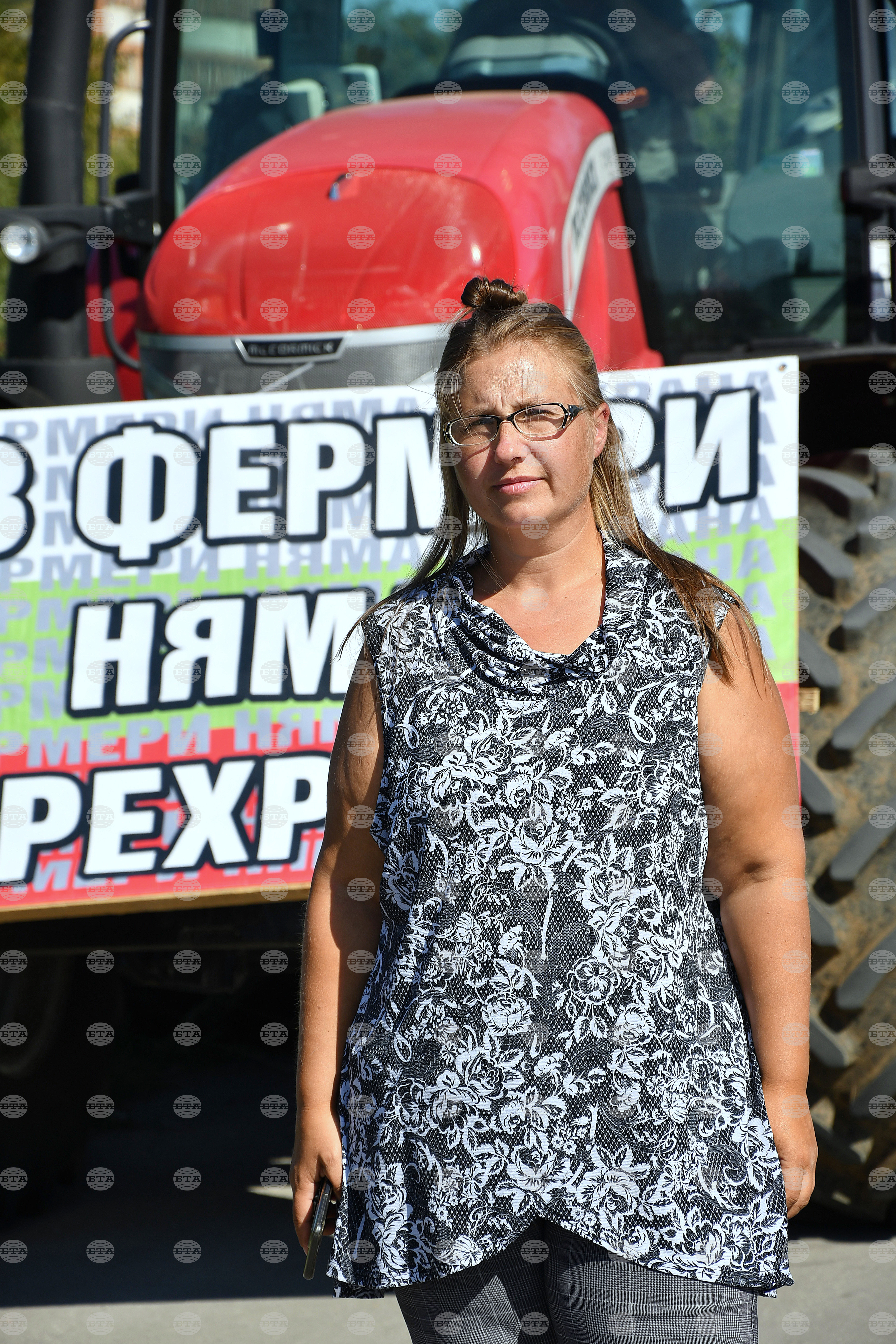 Монтана - зърнопроизводители - протест