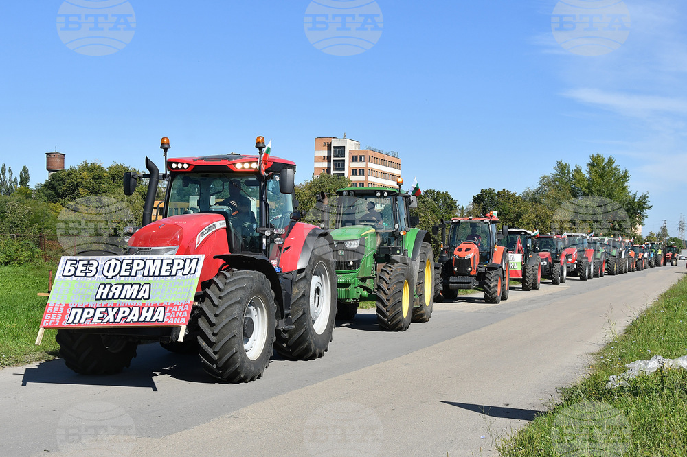 Монтана - зърнопроизводители - протест