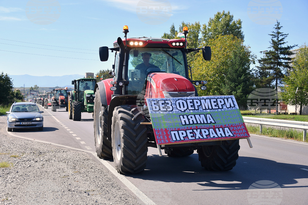 Монтана - зърнопроизводители - протест