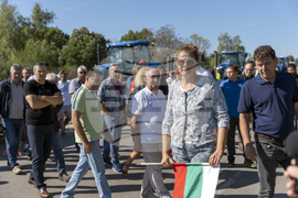 Добрич - зърнопроизводители - протест – Снимка: Александра Антонова