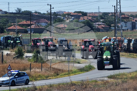 Ямбол - протест - земеделци