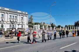 Република Северна Македония - протест - незрящи хора