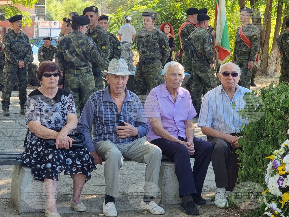 Сливен - 110-ата годишнина от създаването на Трета българска армия - честване