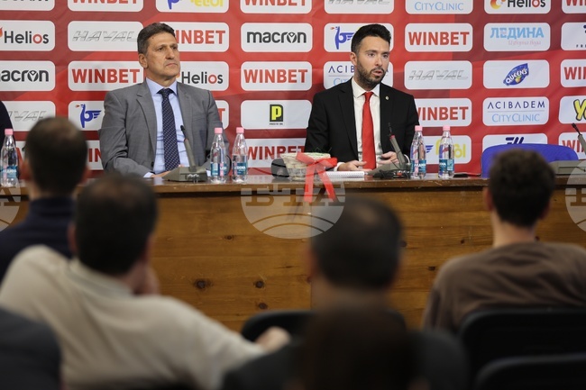 ЦСКА-София - пресконференция 