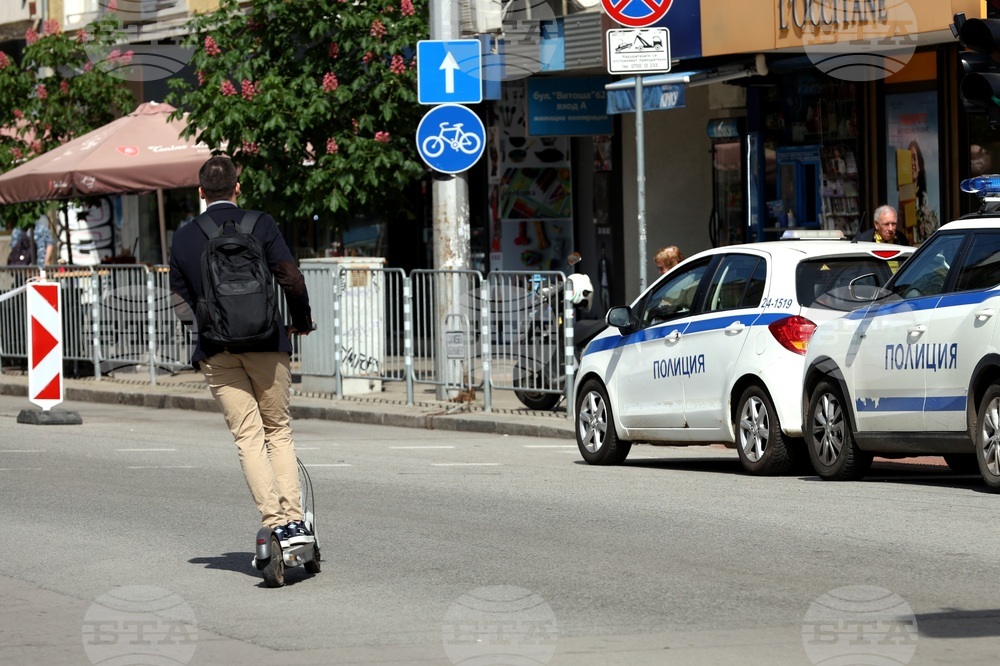 В област Плевен е в ход специализирана полицейска акция за контрол над водачите на електрически тротинетки