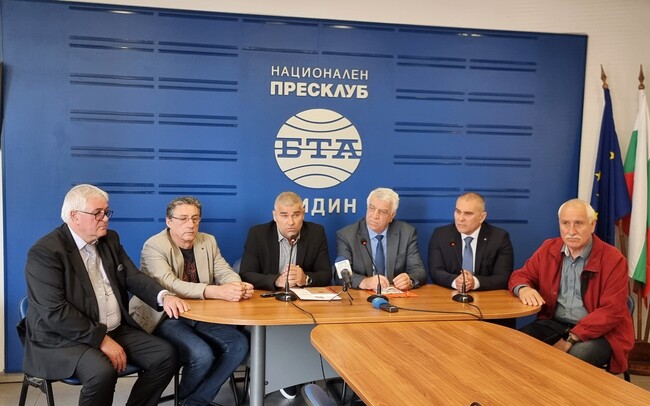 Пресконференция на коалиция "БСП за България" за представяне на листата с кандидати за народни представители за 5 МИР - Видин