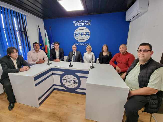 БСП в Кюстендил представи листата си с кандидати за предстоящите избори