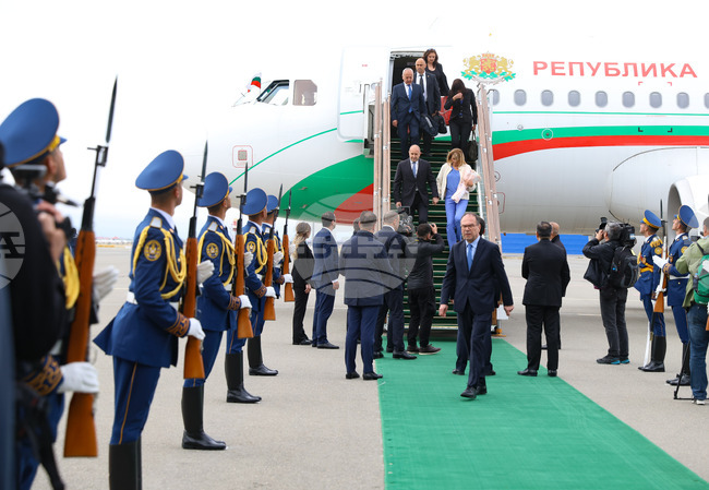 Азербайджан - Румен Радев - официално посещение