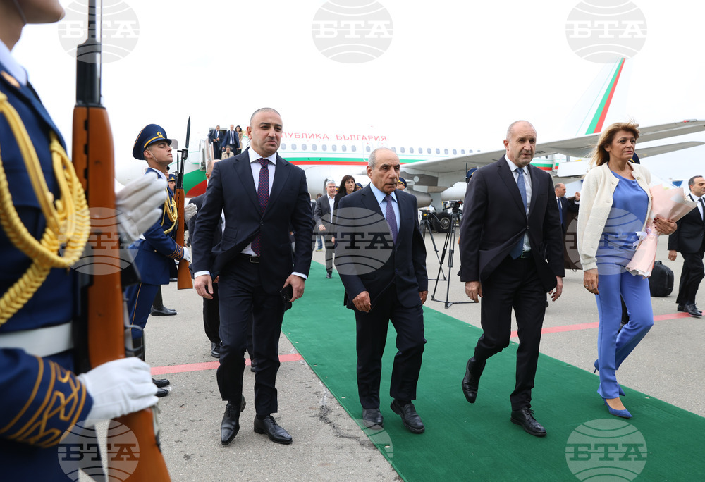 President Radev Pays Official Visit to Azerbaijan at Invitation of Counterpart Aliyev