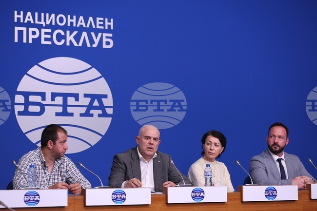 Национален пресклуб на БТА-София - Коалиция „Граждански блок" - пресконференция 