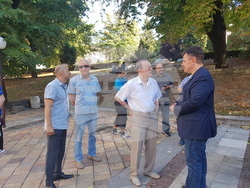 Снимка: Пресцентър "Демократична България" - представяне на листа в Шумен