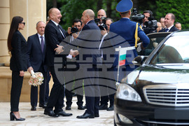 Азербайджан - Румен Радев - Илхам Алиев - посрещане