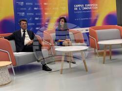 Българският еврокомисар Мария Габриел откри първия по рода си форум „Европейски иновационен кампус“ заедно с кмета на Ница - Кристиан Естрози и областния управител на френския регион „Южен“ - Рено Мюзелие. 