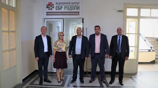 Кметът на Ардино откри официално новия медицински център за физиотерапия и рехабилитация в местната болница