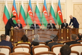 Азербайджан - България - президенти - двустранно сътрудничество - документи - подписване