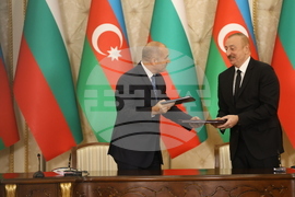 Азербайджан - България - президенти - двустранно сътрудничество - документи - подписване