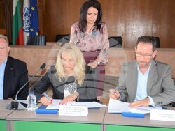 Снимка: Община Видин - визита германска делегация