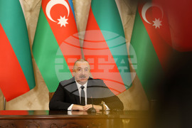 Азербайджан - България - президенти - съвместна пресконференция