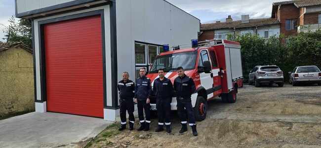 РДПБЗН-Търговище: Четирима пожарникари от РСПБЗН-Антоново – с награда от директора на Главна дирекция „ПБЗН“-МВР