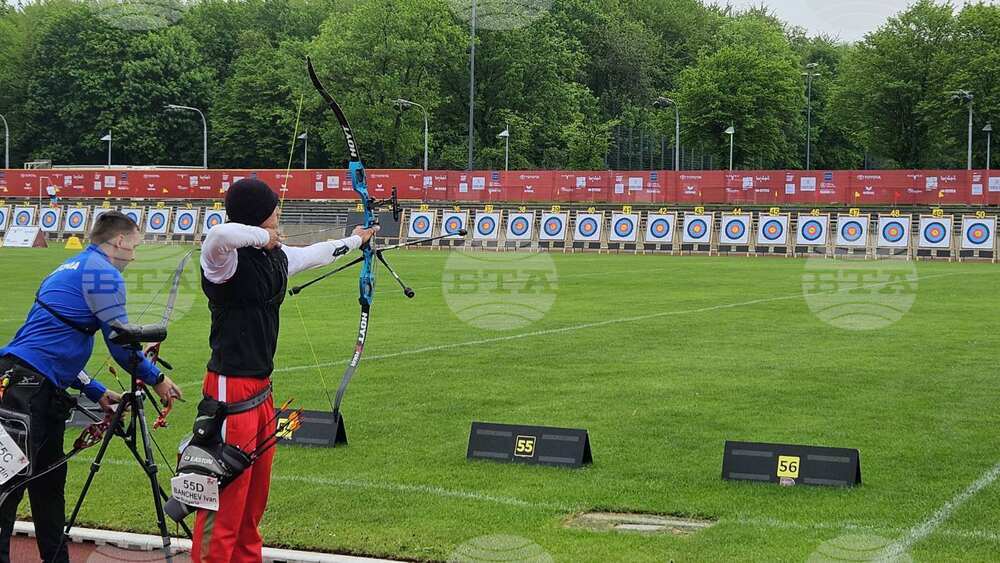 Иван Банчев подобри националния рекорд за мъже рекърв на Европейското първенство по стрелба с лък на открито в Есен