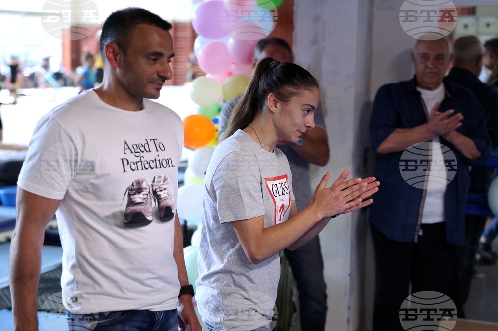 Валентина Георгиева - официално посрещане