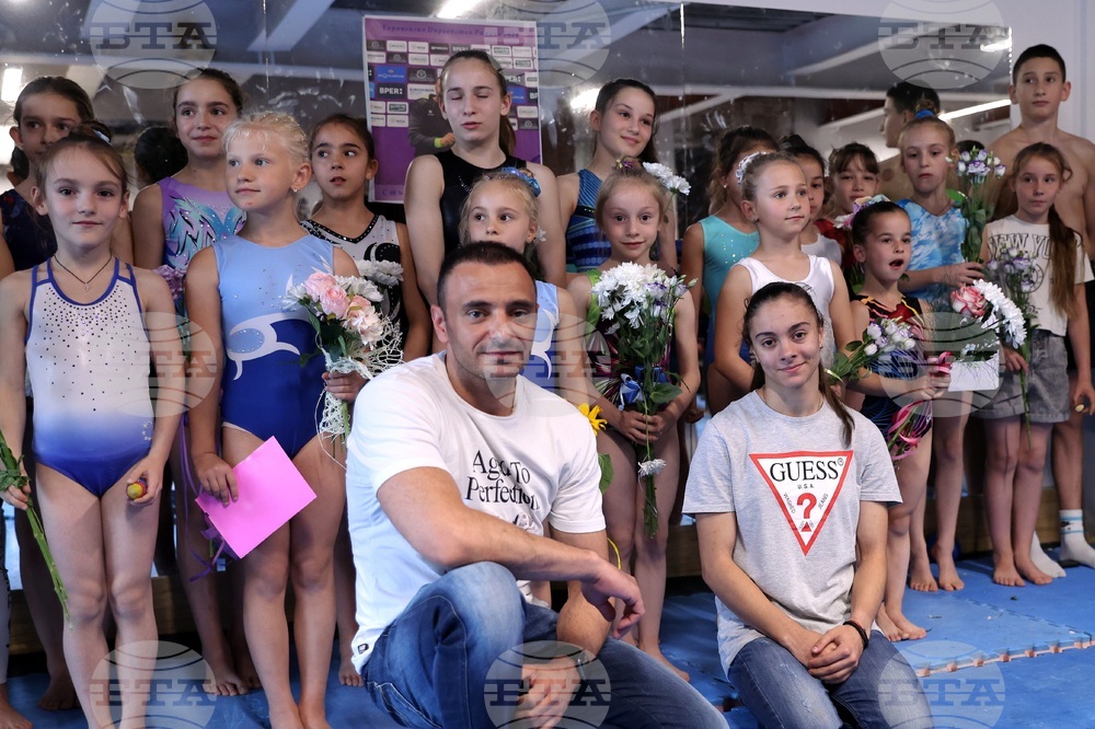 Валентина Георгиева - официално посрещане