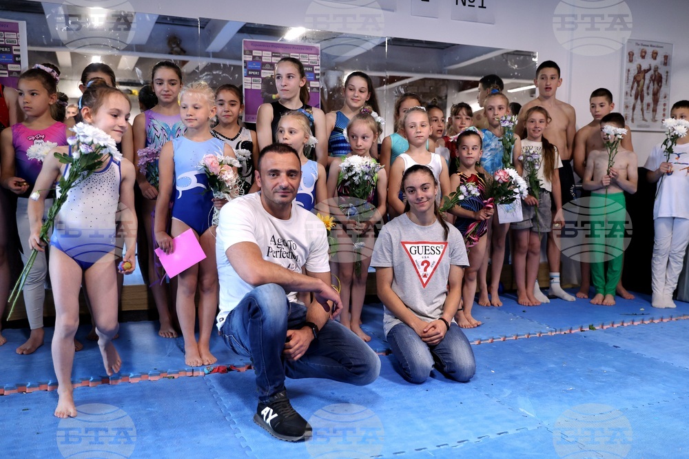 Валентина Георгиева - официално посрещане