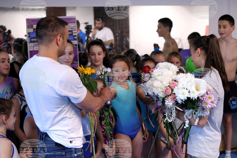 Валентина Георгиева - официално посрещане