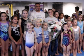 Валентина Георгиева - официално посрещане