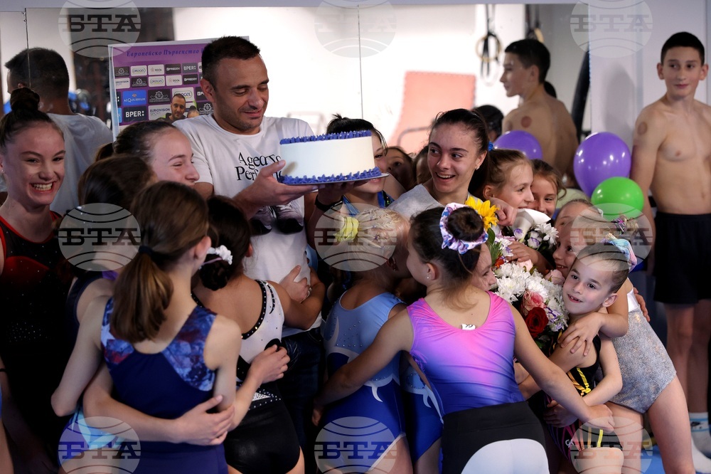 Валентина Георгиева - официално посрещане