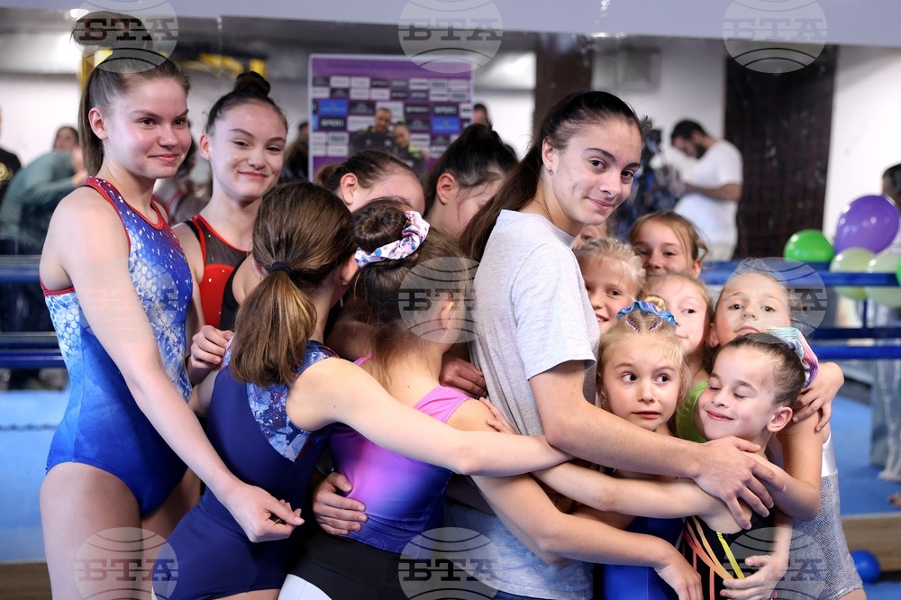 Валентина Георгиева - официално посрещане