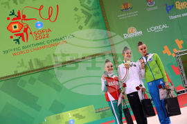 Световно първенство по художествена гимнастика - награждаване