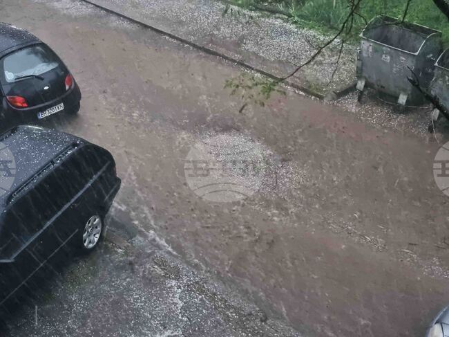 Плевен - буря - градушка