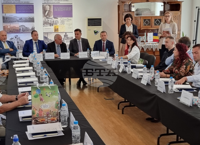 Русе - Николай Стоянов - българо-румънската търговско промишлена палата - заседание