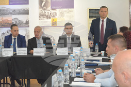 Русе - Николай Стоянов - българо-румънската търговско промишлена палата - заседание