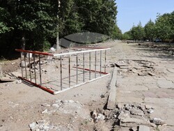 Снимка: Община Хасково - ремонт парк  на „Кенана“ 