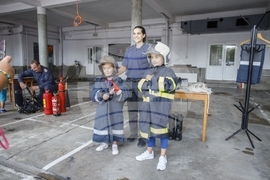  Габрово - пожарникари - демонстрация